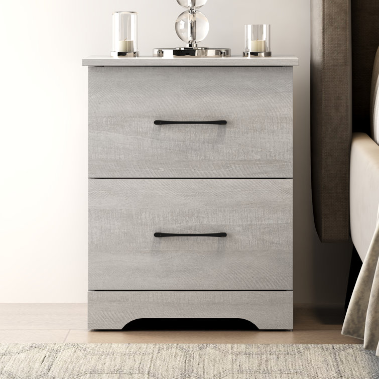 Wade Logan® Arkia 23.6'' Tall 2 - Drawer Nightstand
